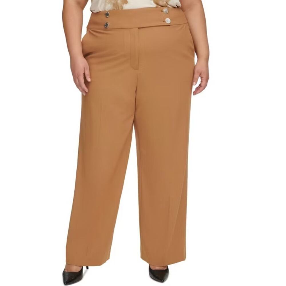 Calvin Klein Whitney Wide Leg Pants NWT 18W